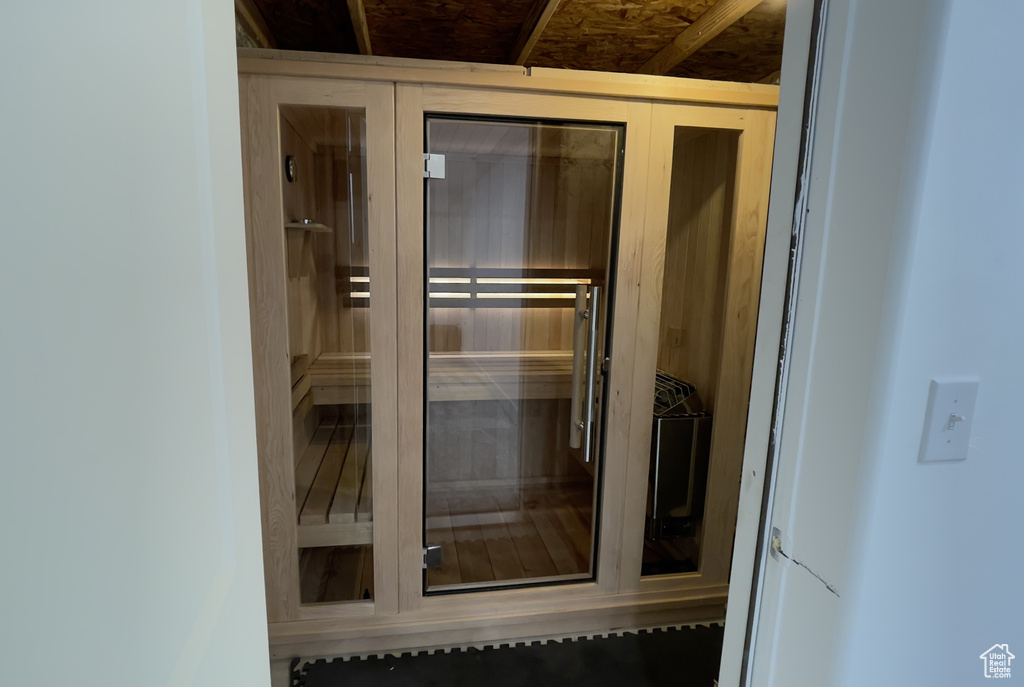 View of sauna