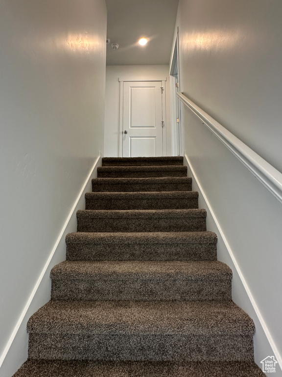 View of stairs