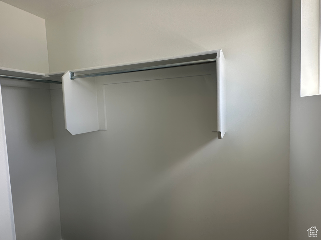 View of spacious closet