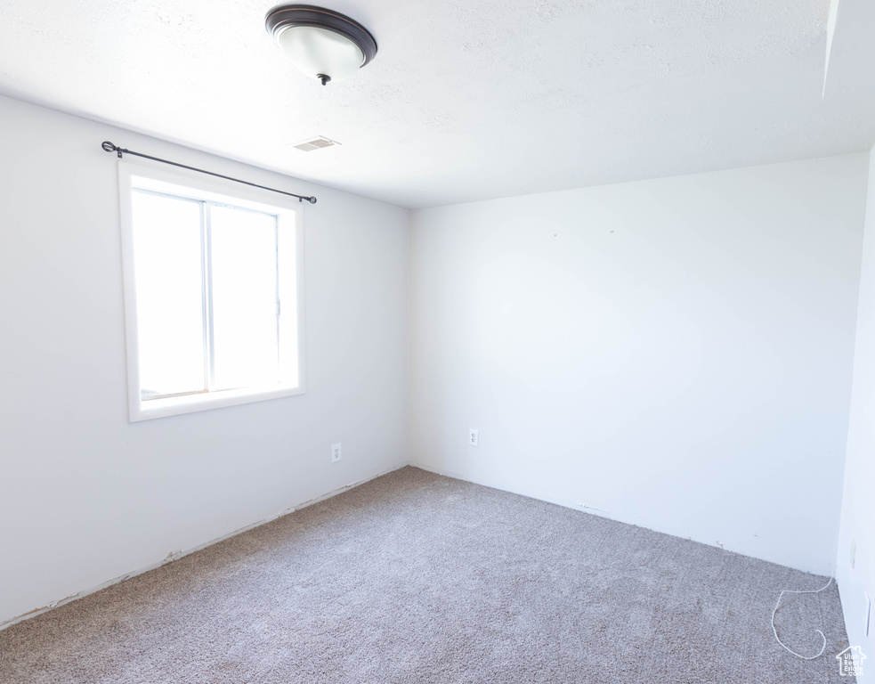 Empty room with carpet