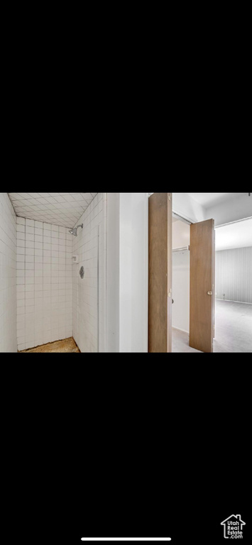 Full bath with a shower