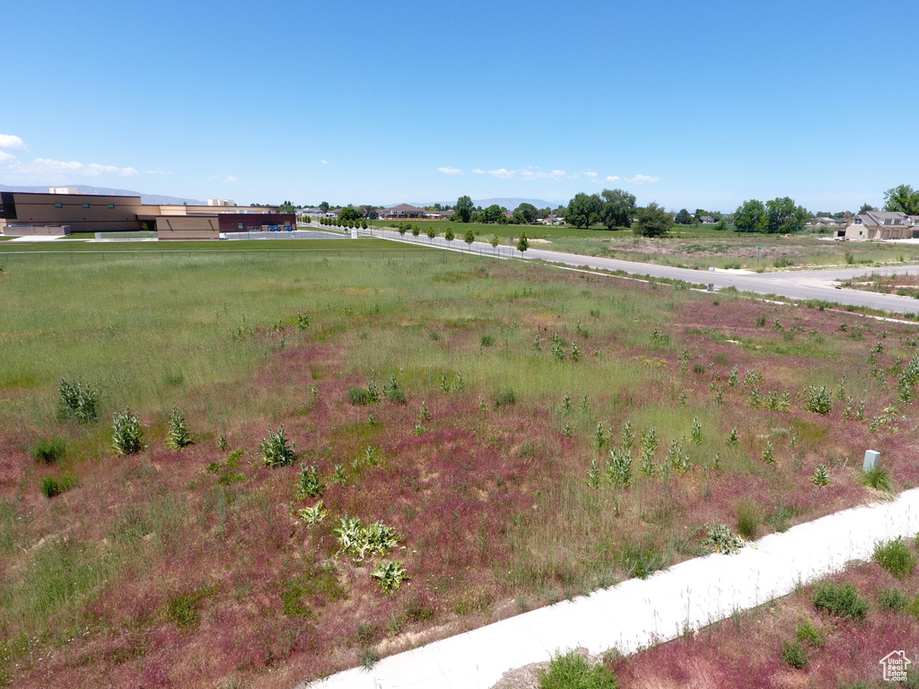View of yard featuring a rural view