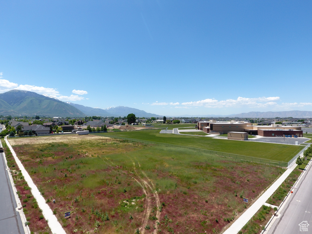 View of mountain backdrop