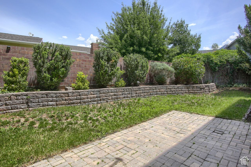 View of patio