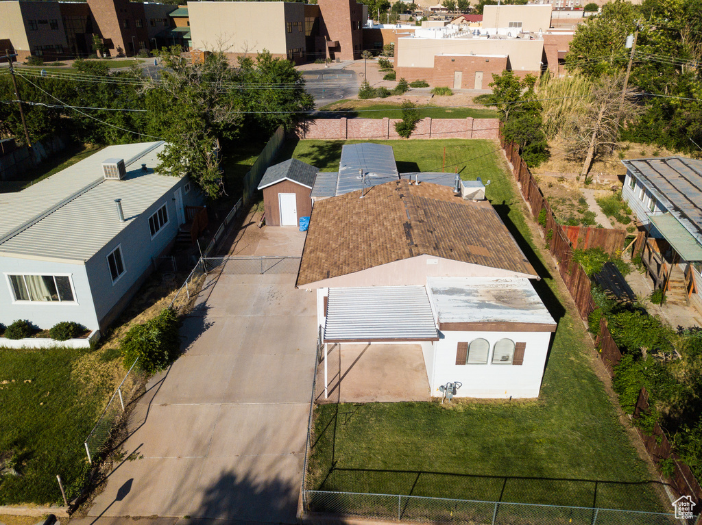 View of subject property