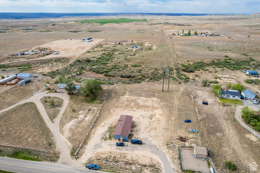 View of rural area featuring a desert landscape