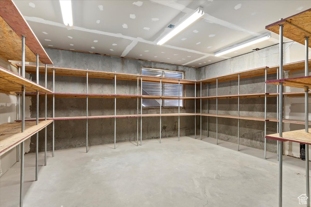 View of storage area