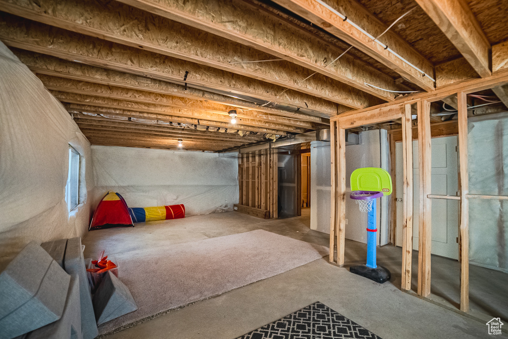 View of basement