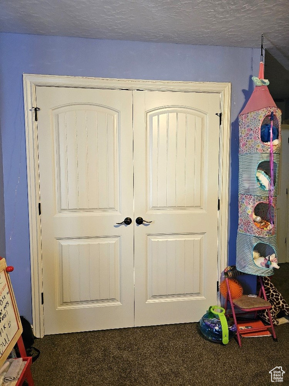 Detailed view of carpet flooring