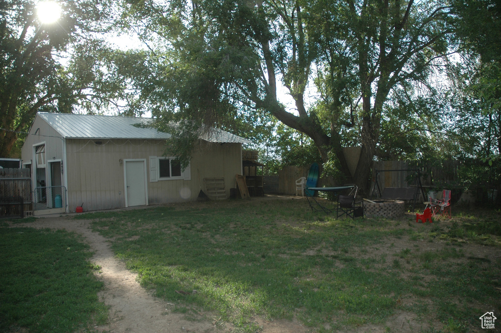 View of yard