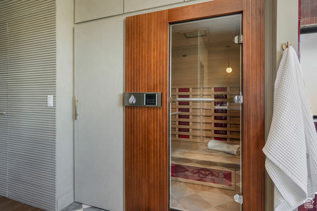 View of sauna / steam room