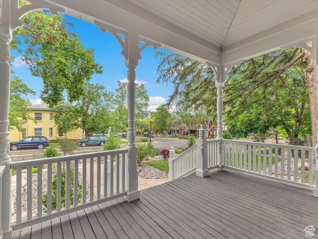 View of porch