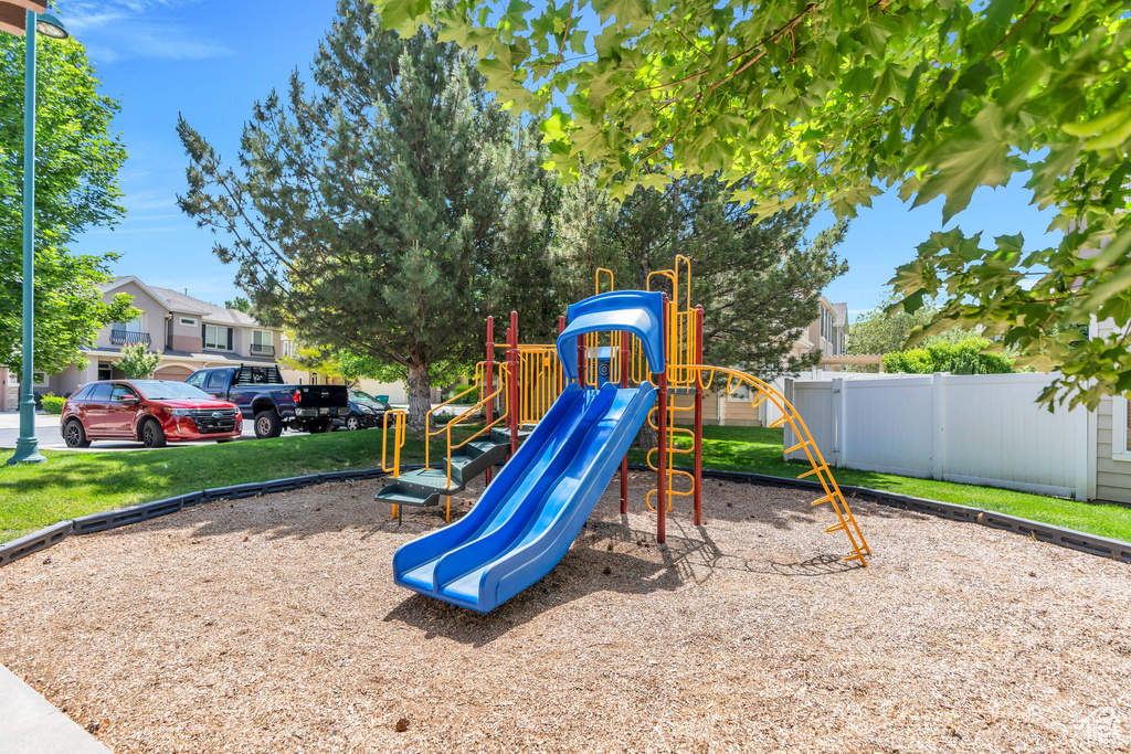 View of community playground