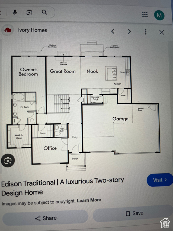 Home floor plan