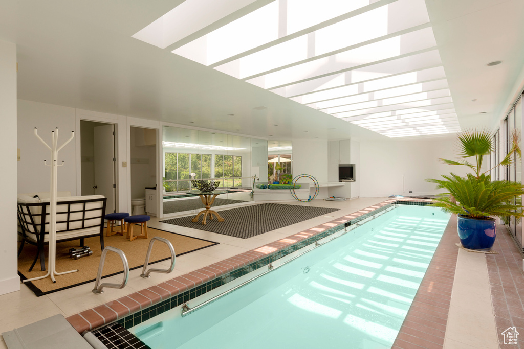 View of indoor pool