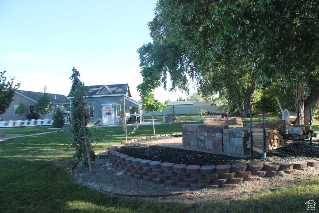 View of yard