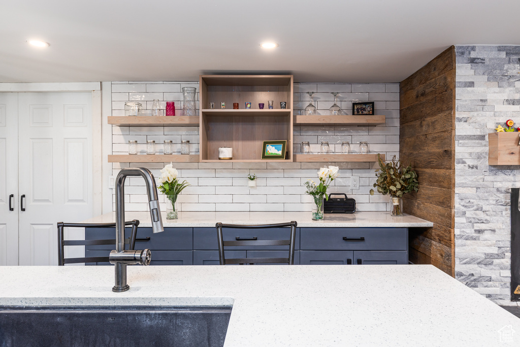 Bar featuring a sink