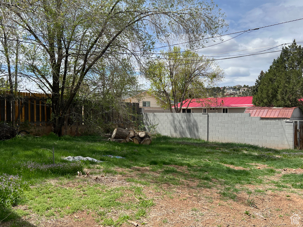 View of yard