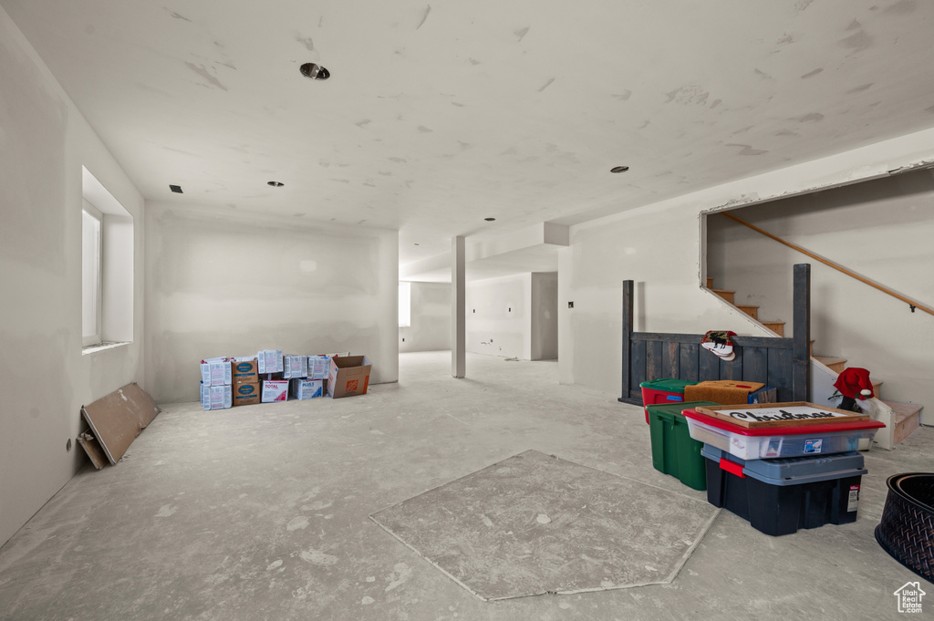 View of rec room