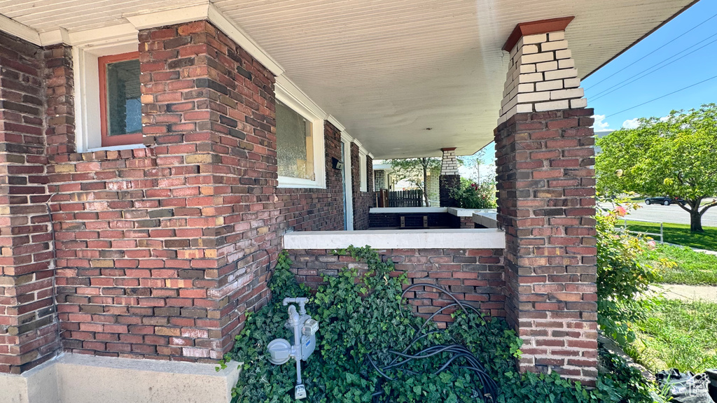 View of porch