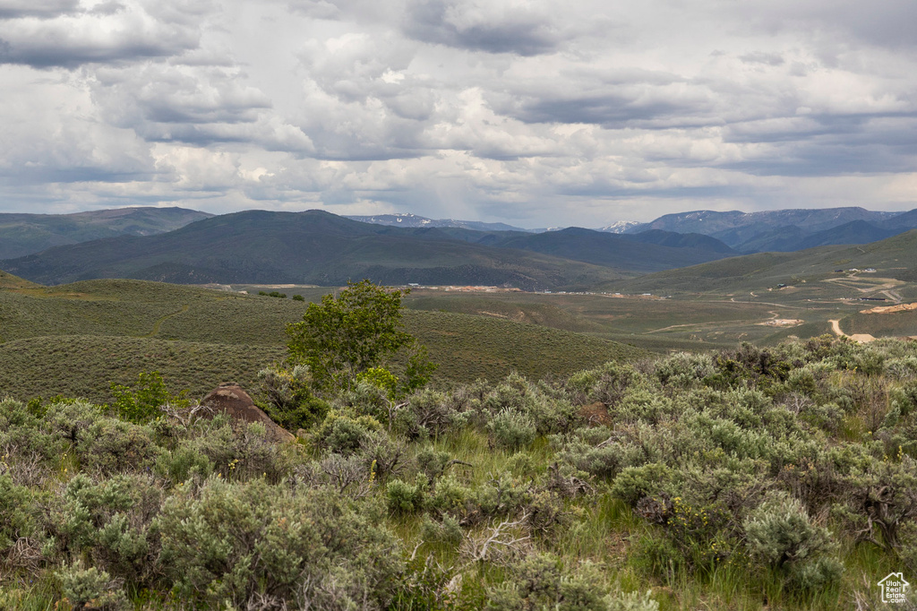 View of mountain backdrop
