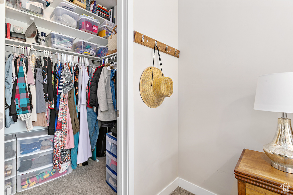 View of closet