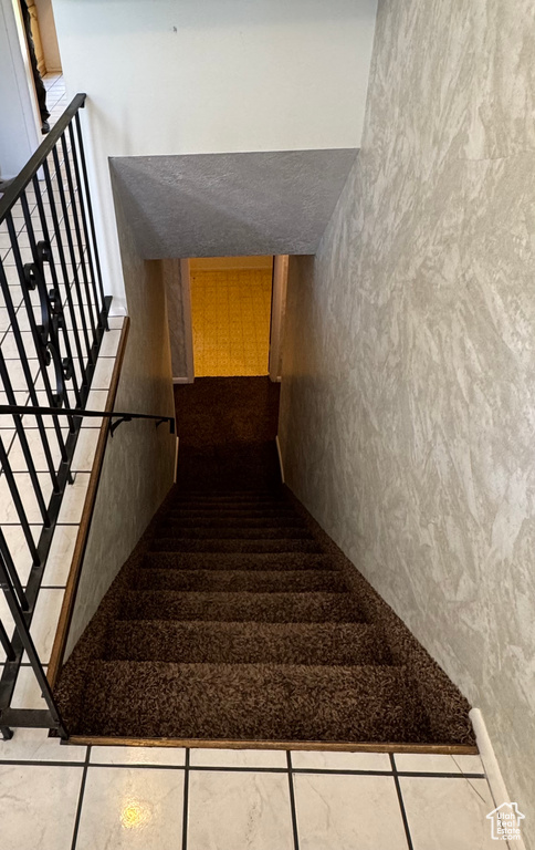 View of stairs