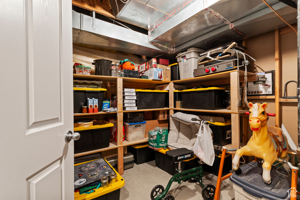 View of storage