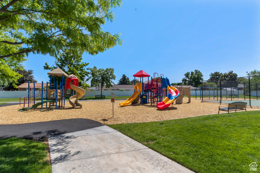 View of communal playground