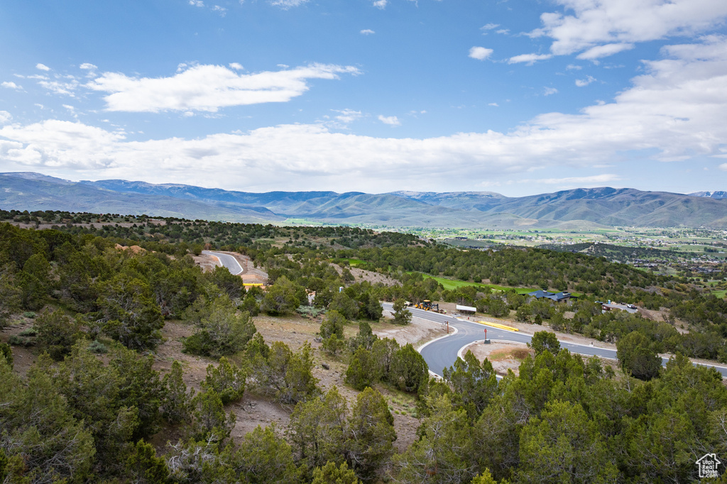 View of mountain backdrop