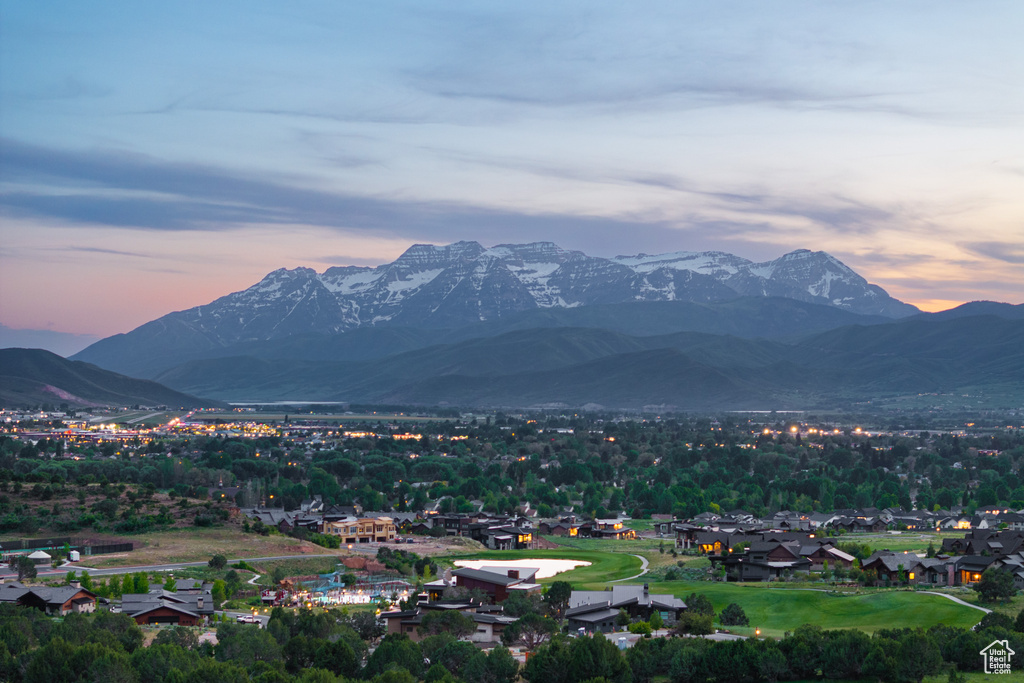 View of mountain backdrop