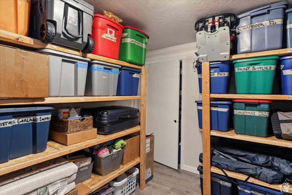 View of storage area