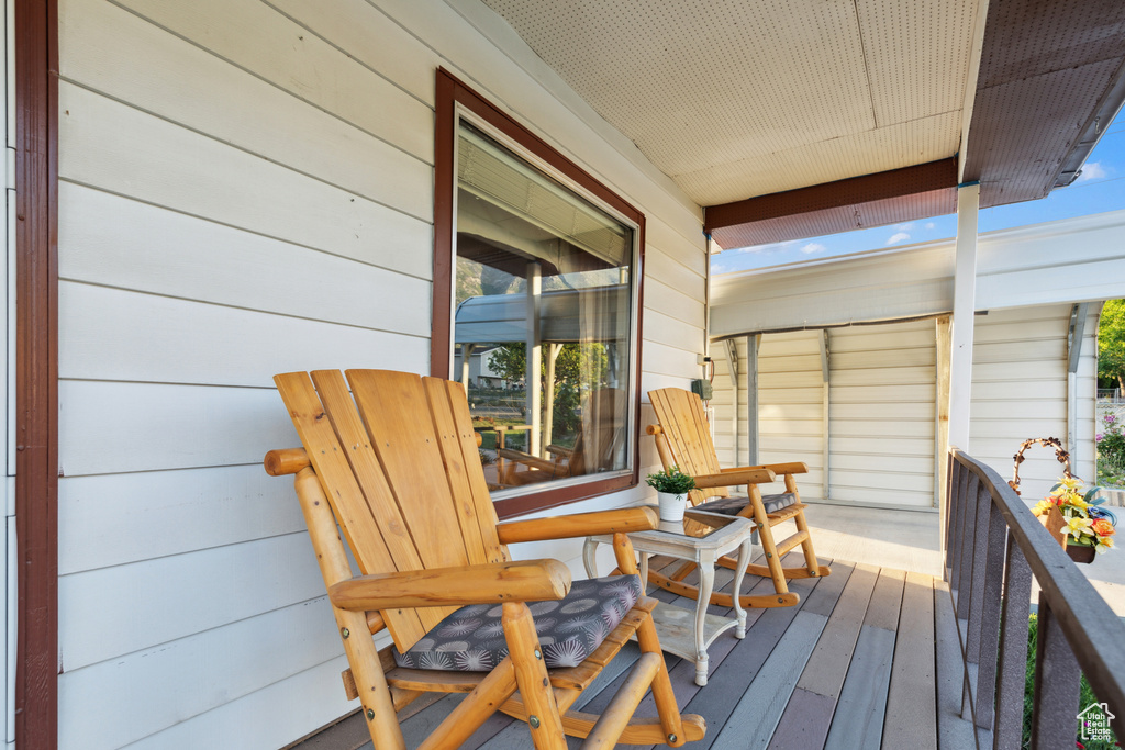View of porch