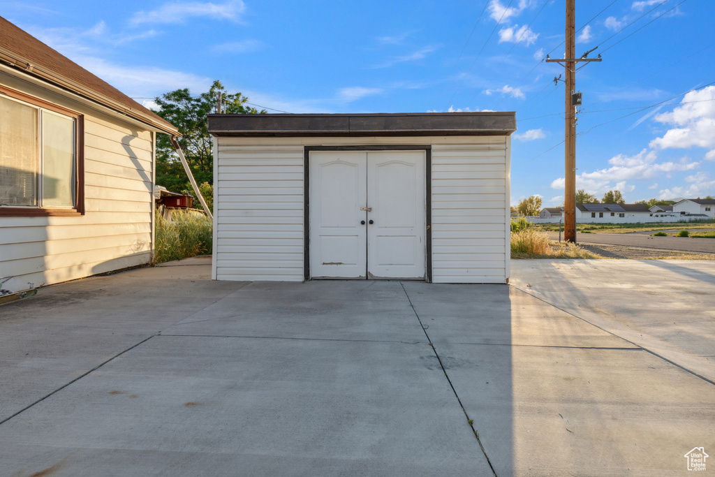 View of shed