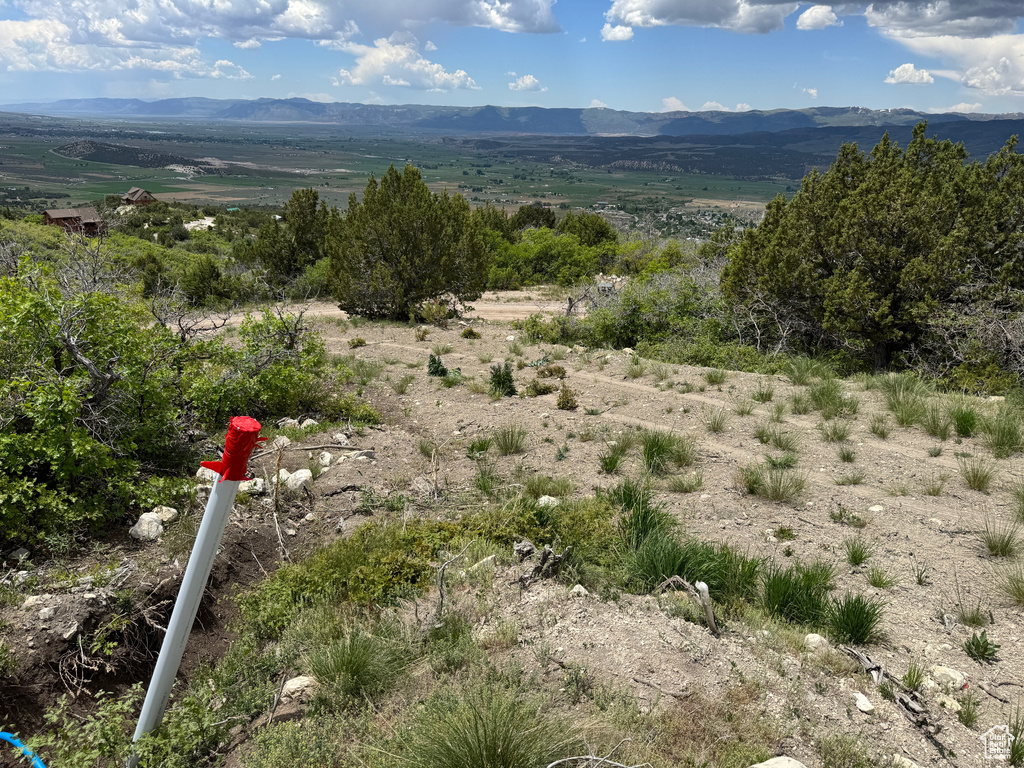 View of mountain backdrop