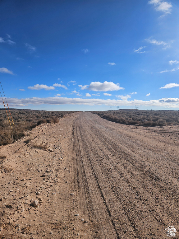 View of dirt / gravel road