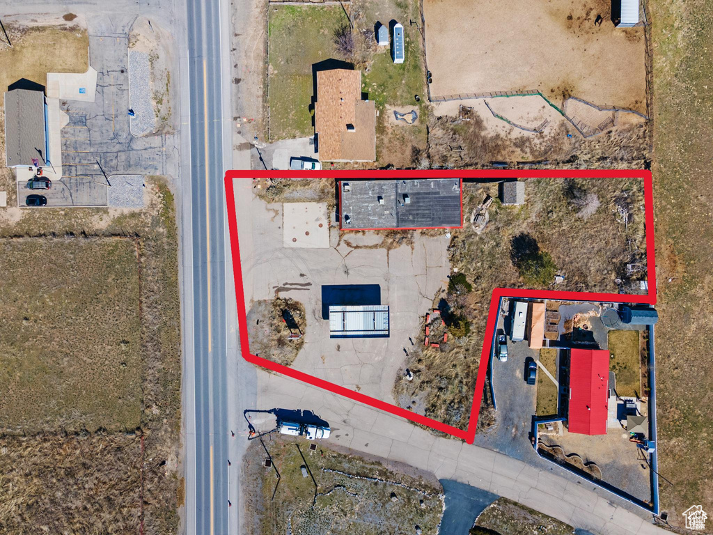 Map / location featuring property boundaries highlighted