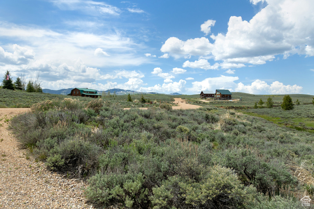 View of undeveloped land featuring rural landscape
