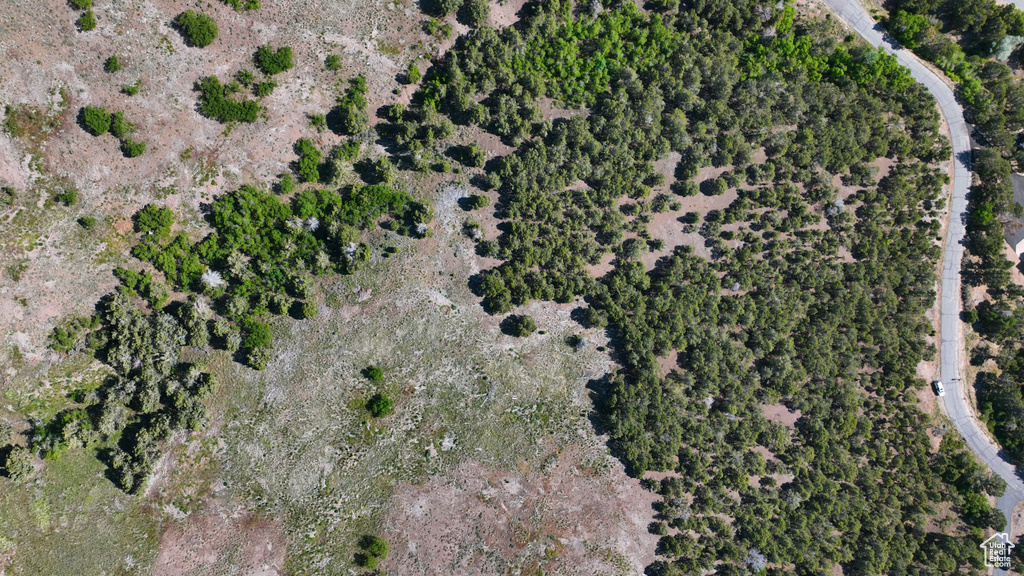 Aerial view of property and surrounding area