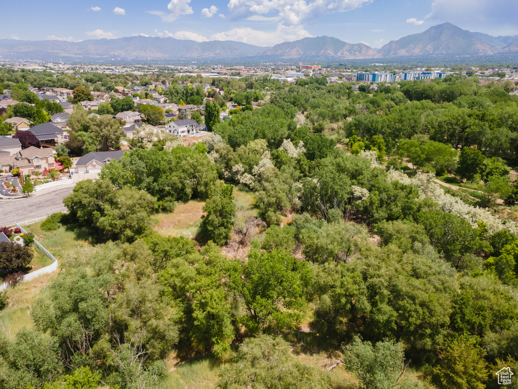 Aerial view of mountains