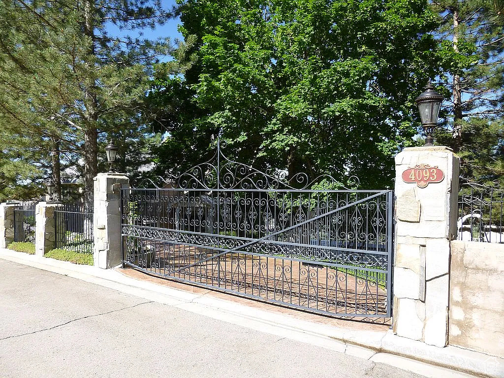View of gate