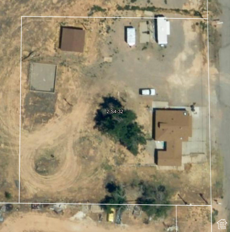 Map / location featuring property boundaries highlighted