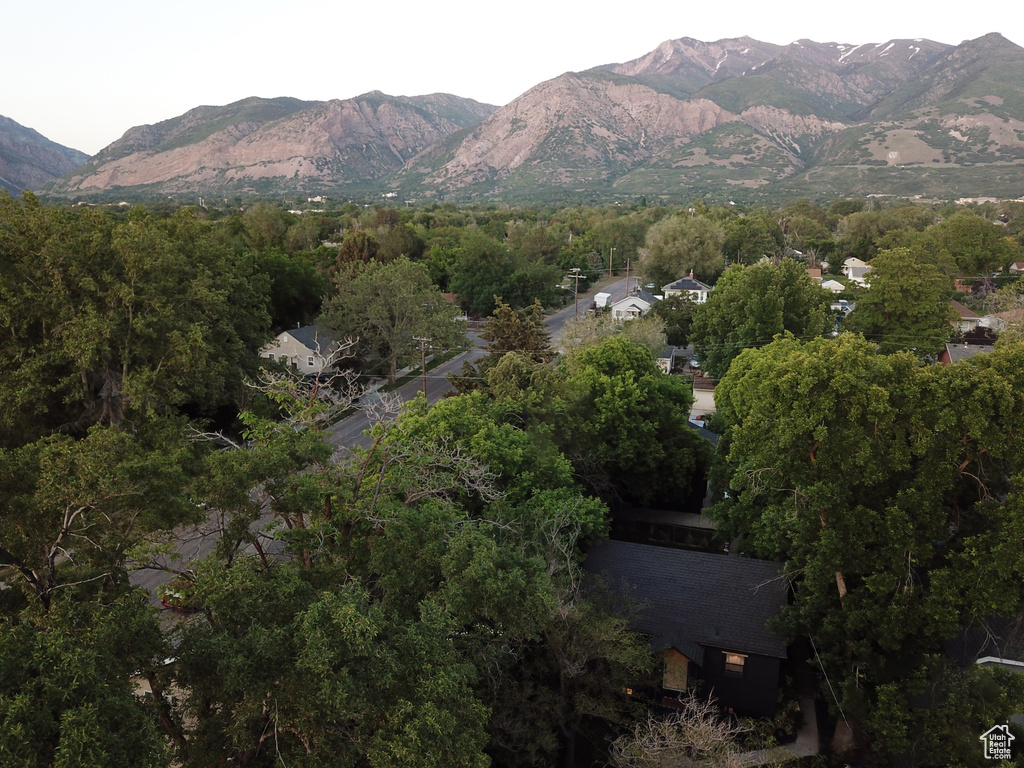 View of mountain backdrop