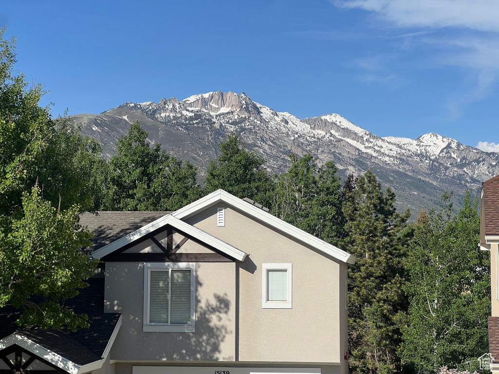 View of mountain backdrop