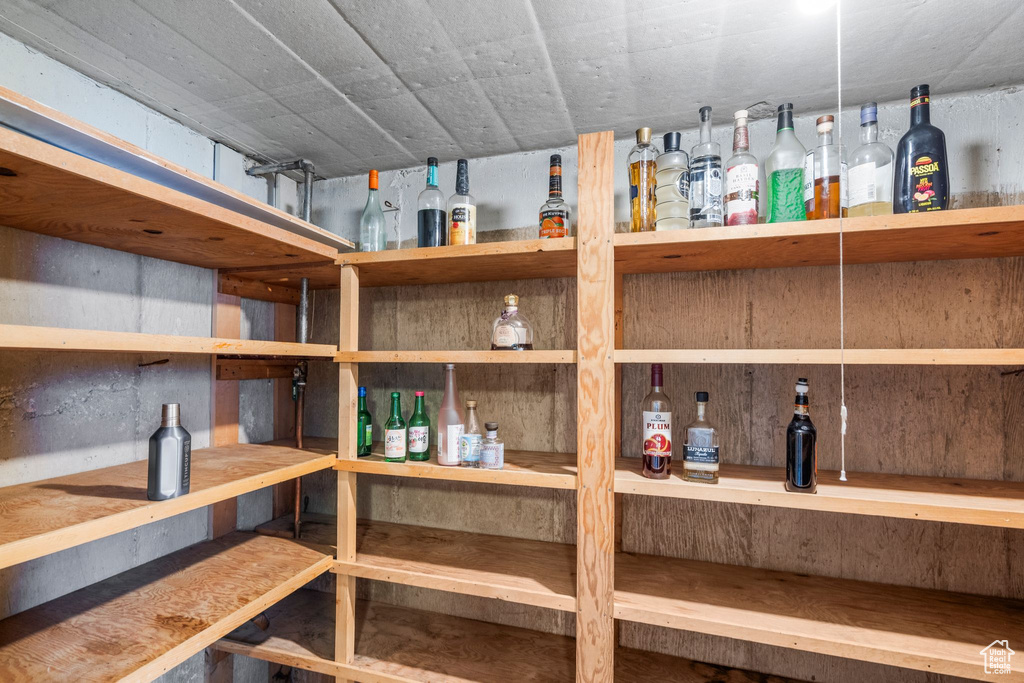 View of storage area