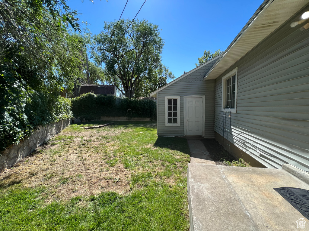 View of yard