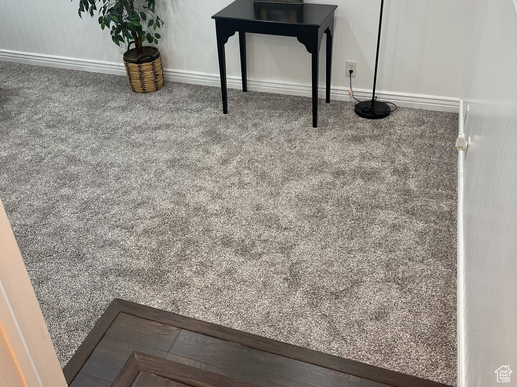 Detailed view of carpet floors