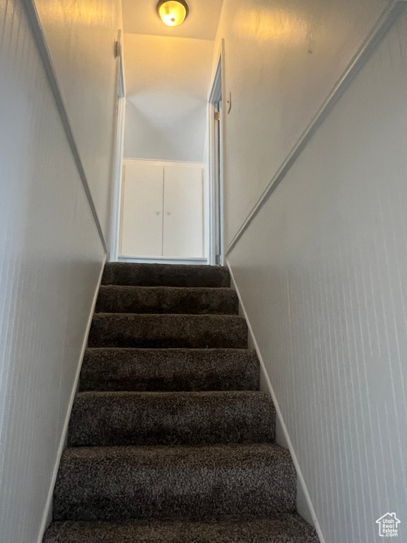 View of stairs