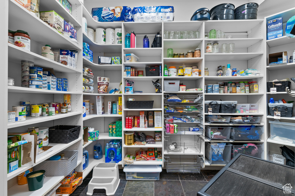 View of storage area