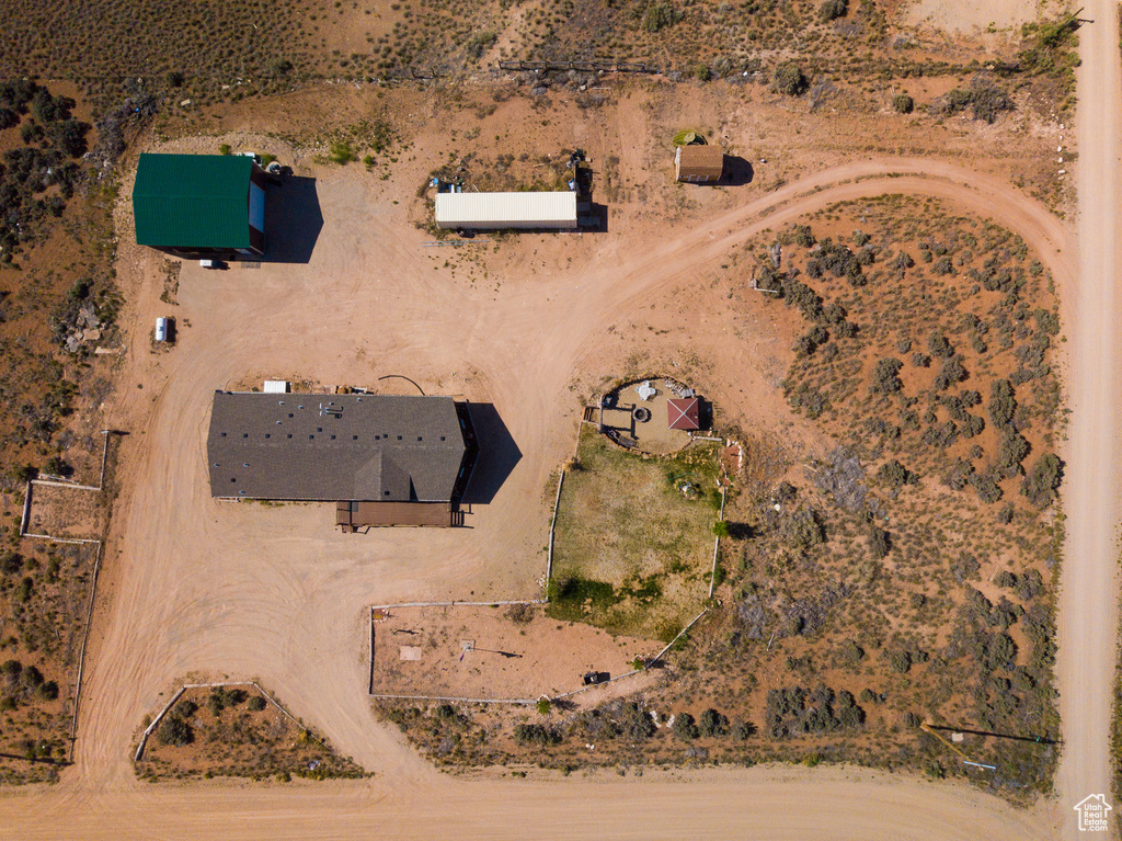 View of rural area featuring a desert landscape